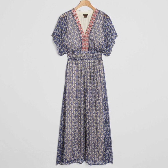 Anthropologie Dresses & Skirts - Anthropologie Oda Embroidered Maxi Dress